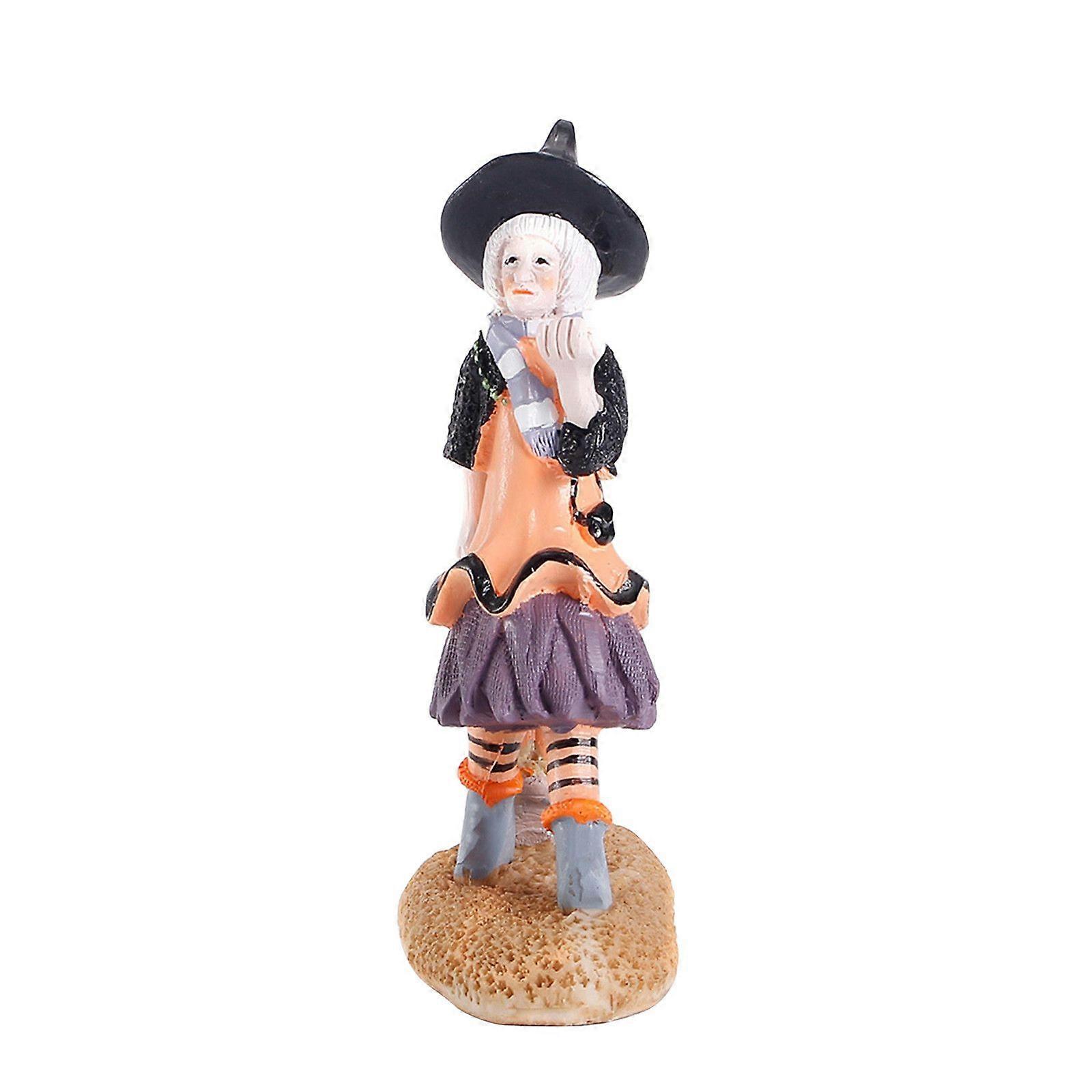 Halloween Witch Statue - Tabletop DecorToy Playsets