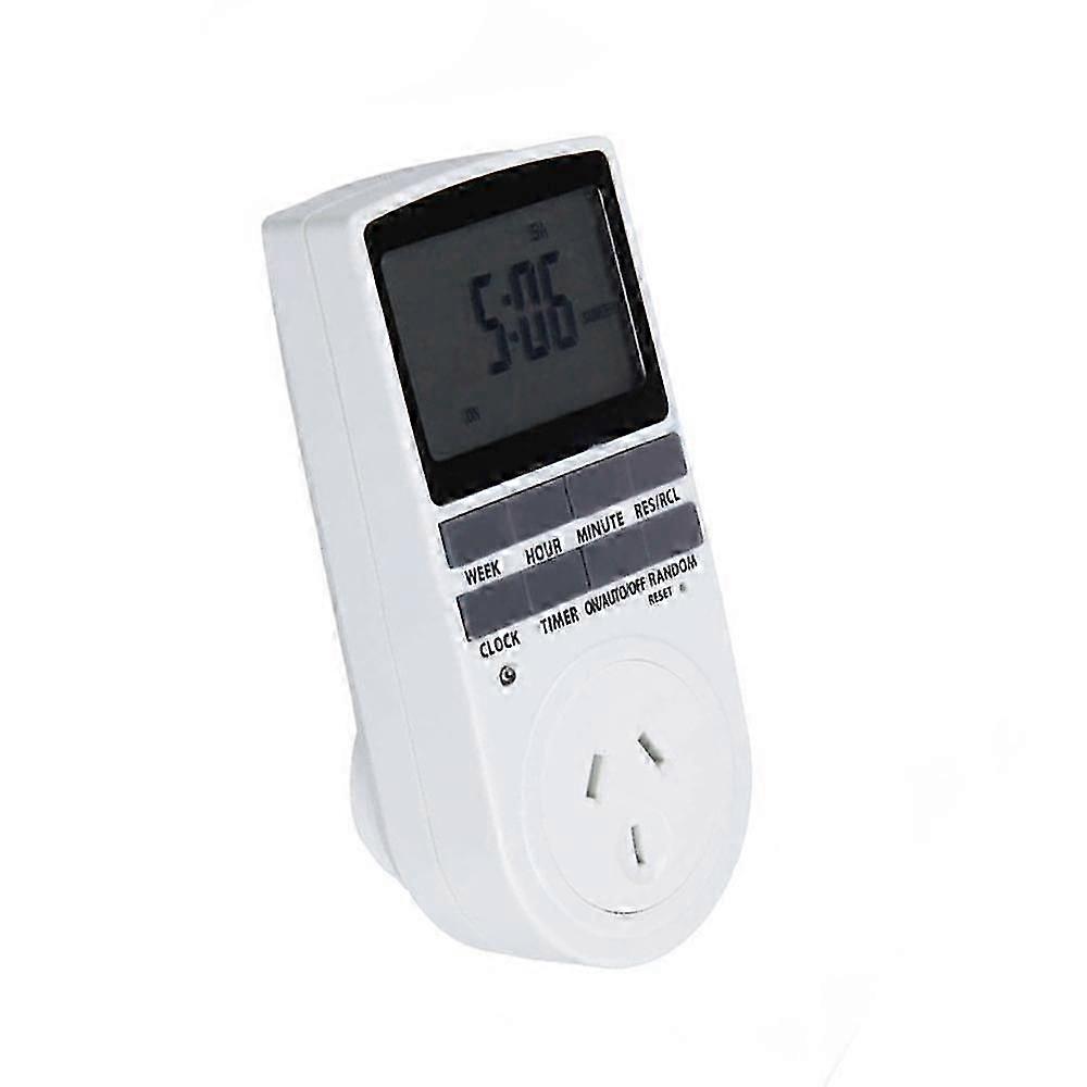 Electronic Digital Timer Switch Kitchen Timer Outlet Programmable Timing Socket