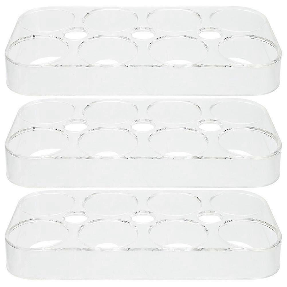 3 stuks eierhouder 8 slots koelkast eieropslag eierstand koelkast eieropslagrek