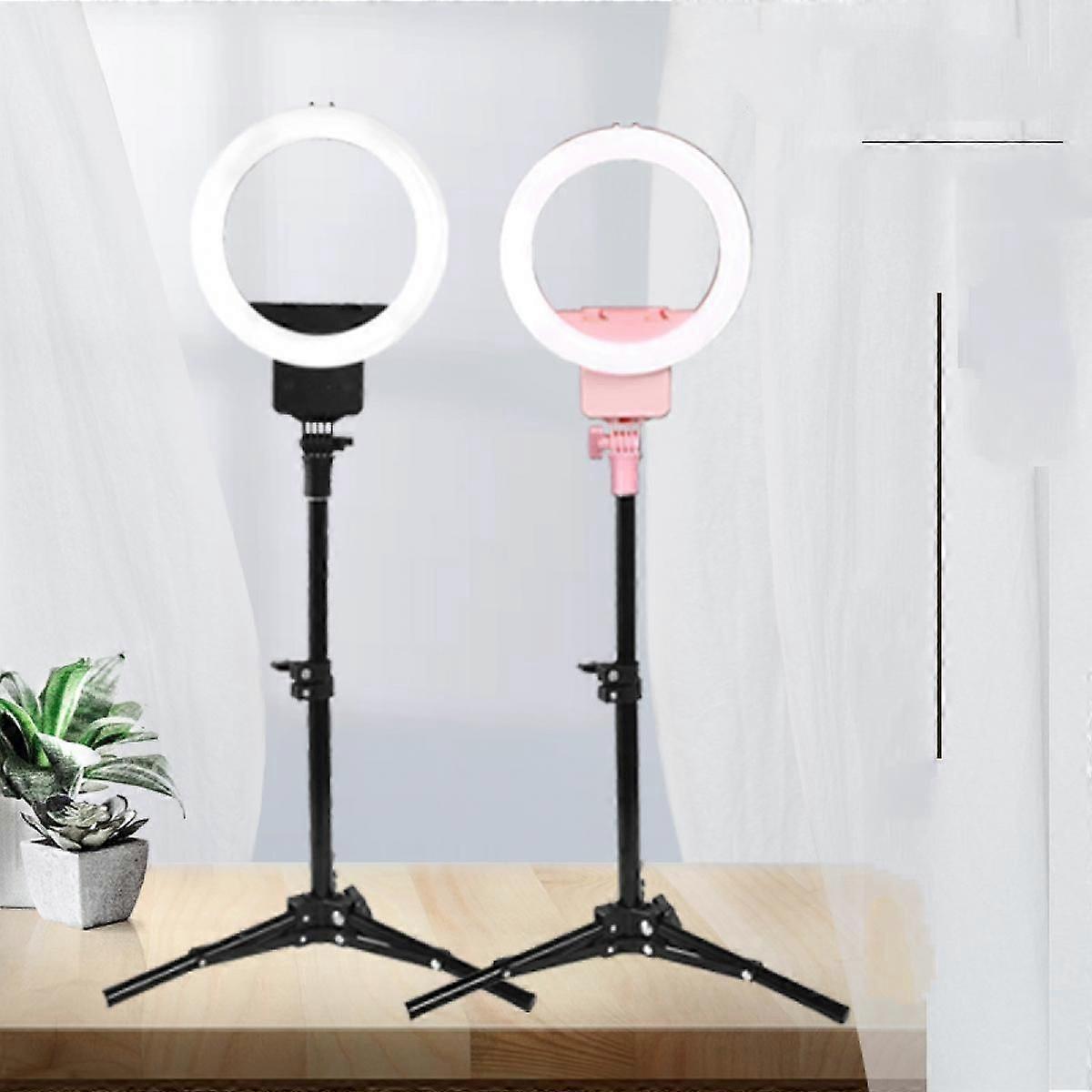 9 Inches Self Photography Lamp Ring With Bracket For Live Broadcast Filling Light