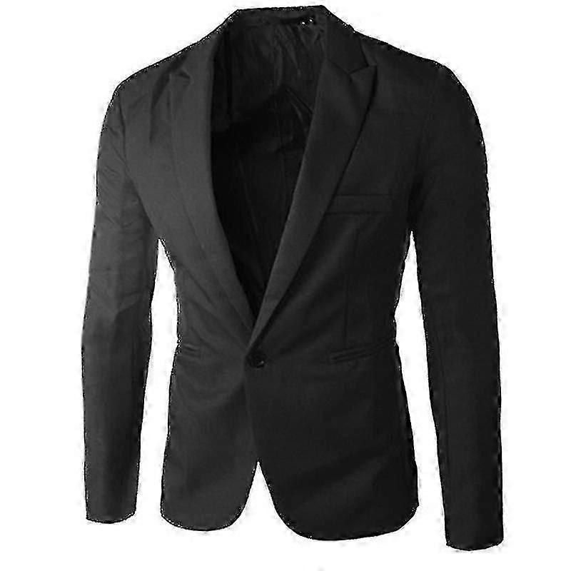 Erkekler İş Resmi Blazer Ceket Casual İnce Fit Takım Ceket