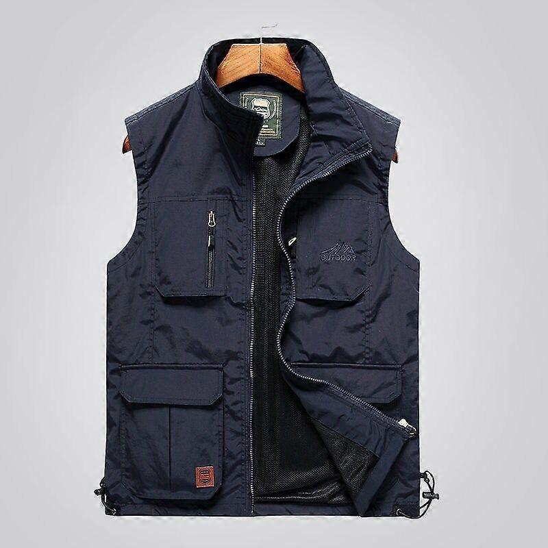 Mens Vests Mesh Vest Sleeveless Jackets