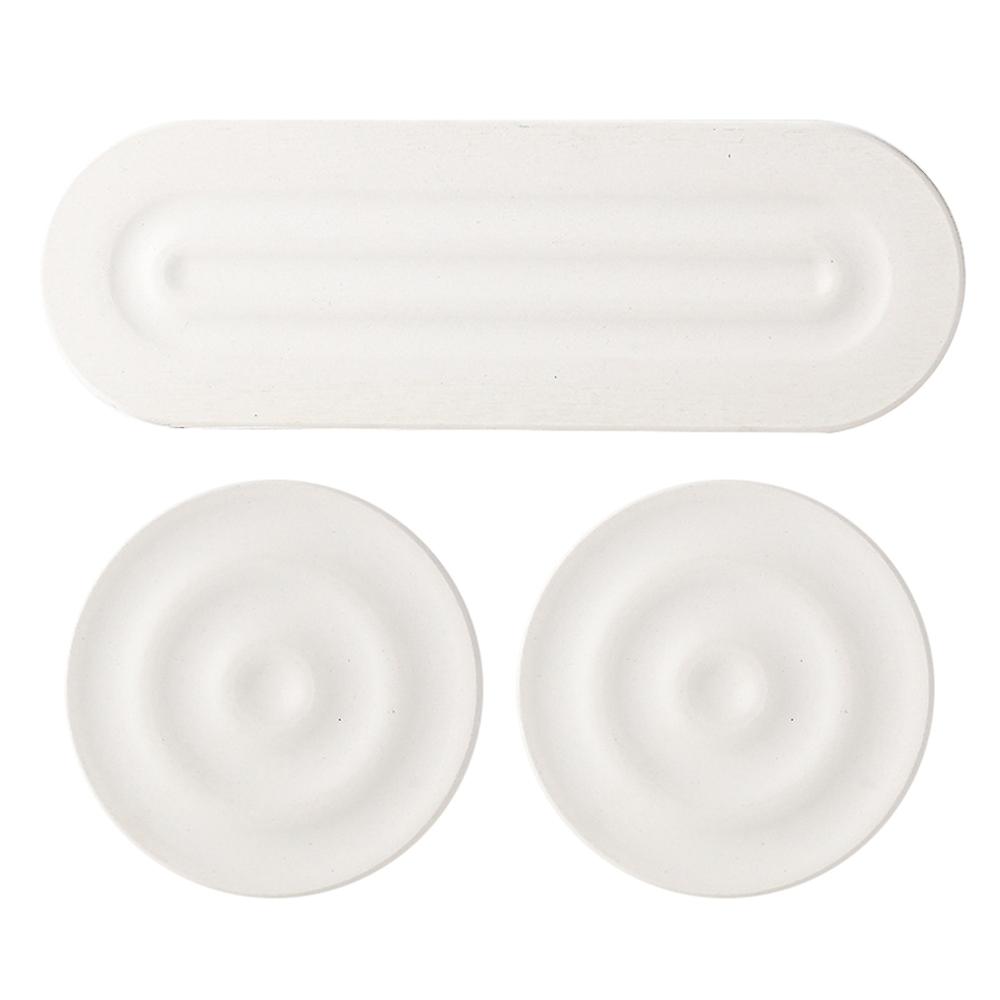 AS 3PCS Bathroom Countertop Absorbent Mat Diatom Mud Kitchen Faucet Quick Dry Pad Drying Stone Tray 