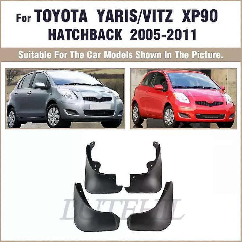 Exquisite For Toyota Yaris Hatchback Hatch 2005 2006 2007 2008 2009 2010 2011 Fender Mudguard Mud Flaps Guard Splash Flap Mudguards