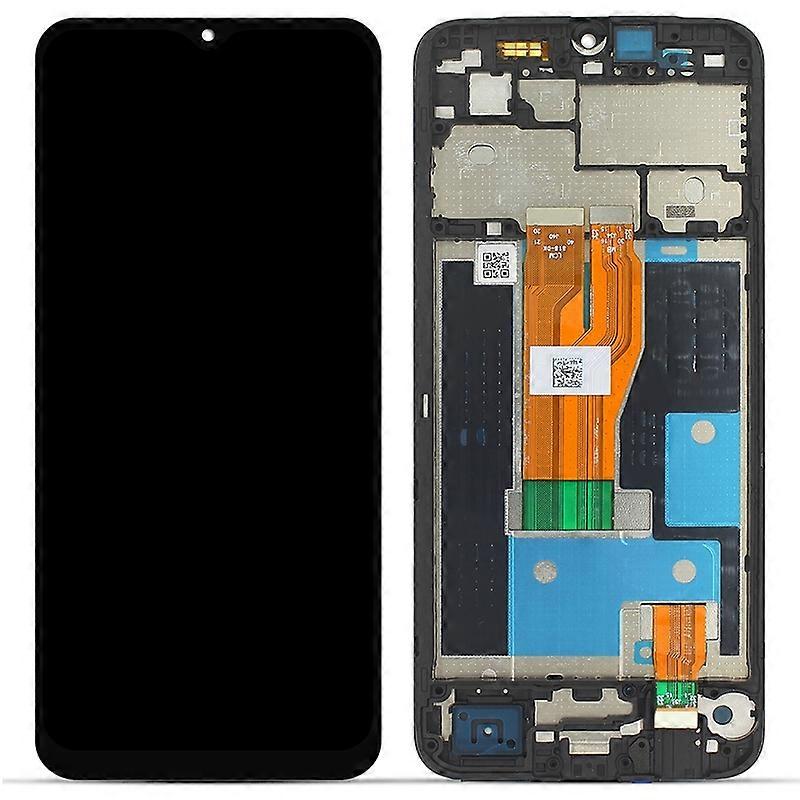 For Realme C30 4G Grade B LCD Screen and Digitizer Assembly Part+Frame (without Logo)