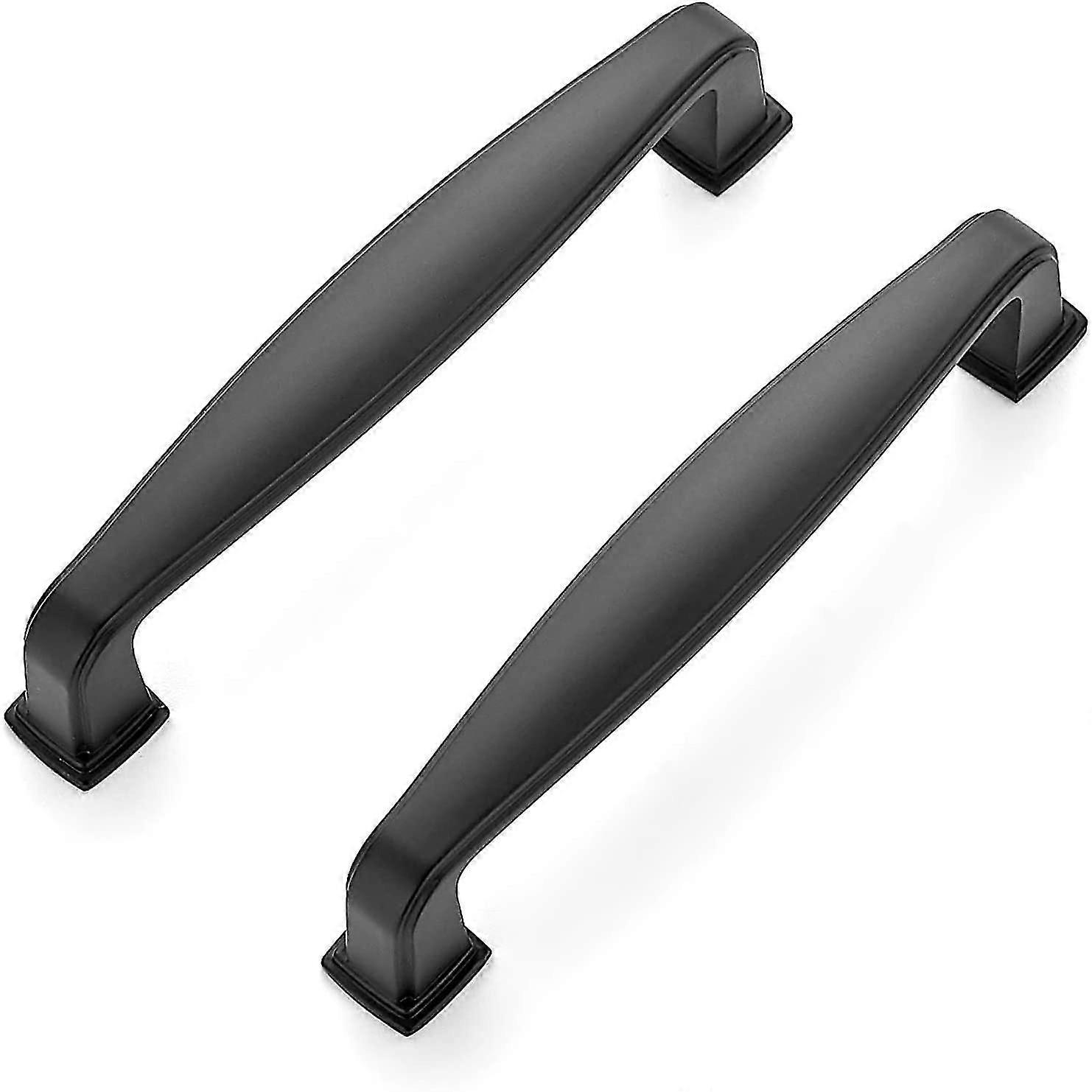10pcs Black Drawer Handle, Cabinet Hardware, Kitchen Cabinet Handle (hole Spacing: 96mm)