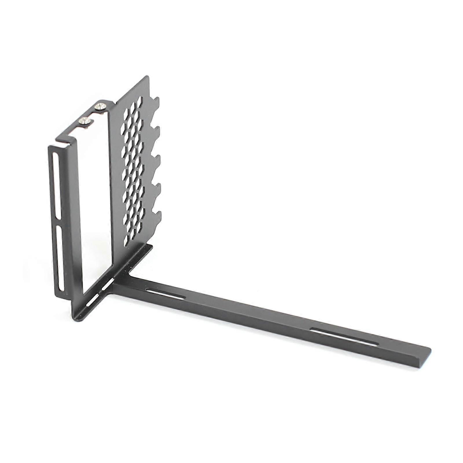 SXJ-B GPU Vertical Metal Bracket for Converting Graphics Card Angle in PC Case GPU Mount Bracket  Black