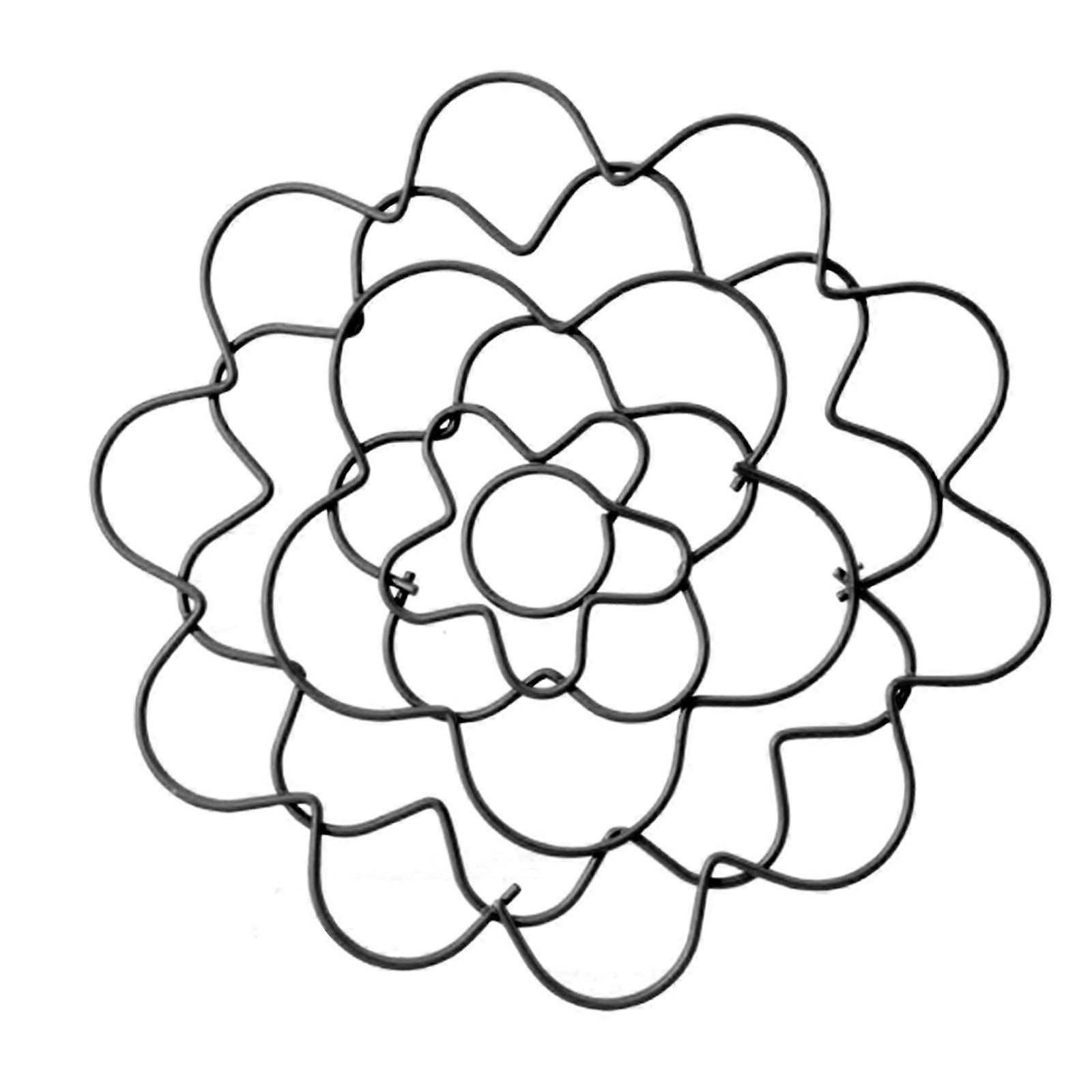 Flower Arrangement Holder Wire Flower Arranging Tool Iron Flower Insert Lid Reusable Flower Grid Arranger for Arrangemen
