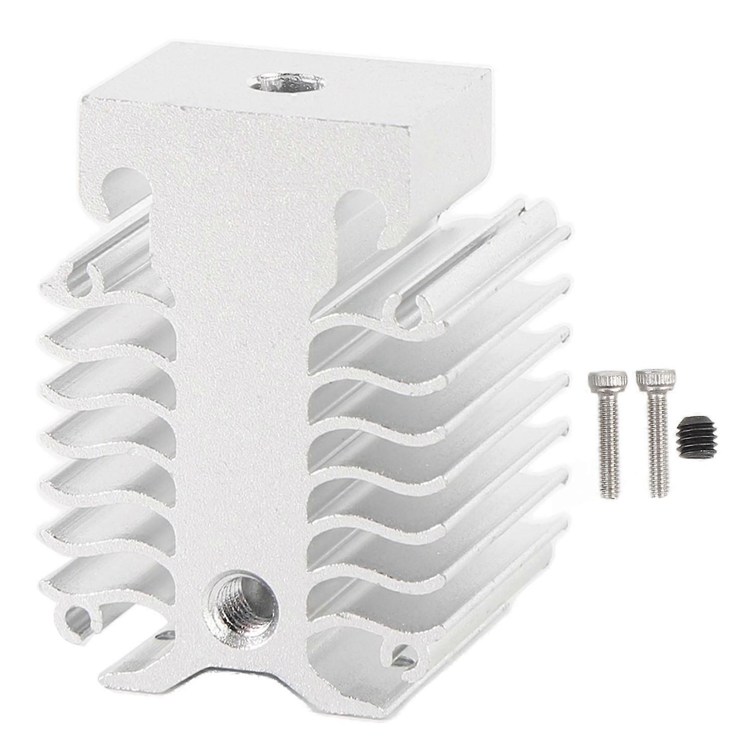 3D Printer Heat Dissipation Block Aluminum Heatsink Radiator for Ender-3 V3 SE Extruder Hotend Repla