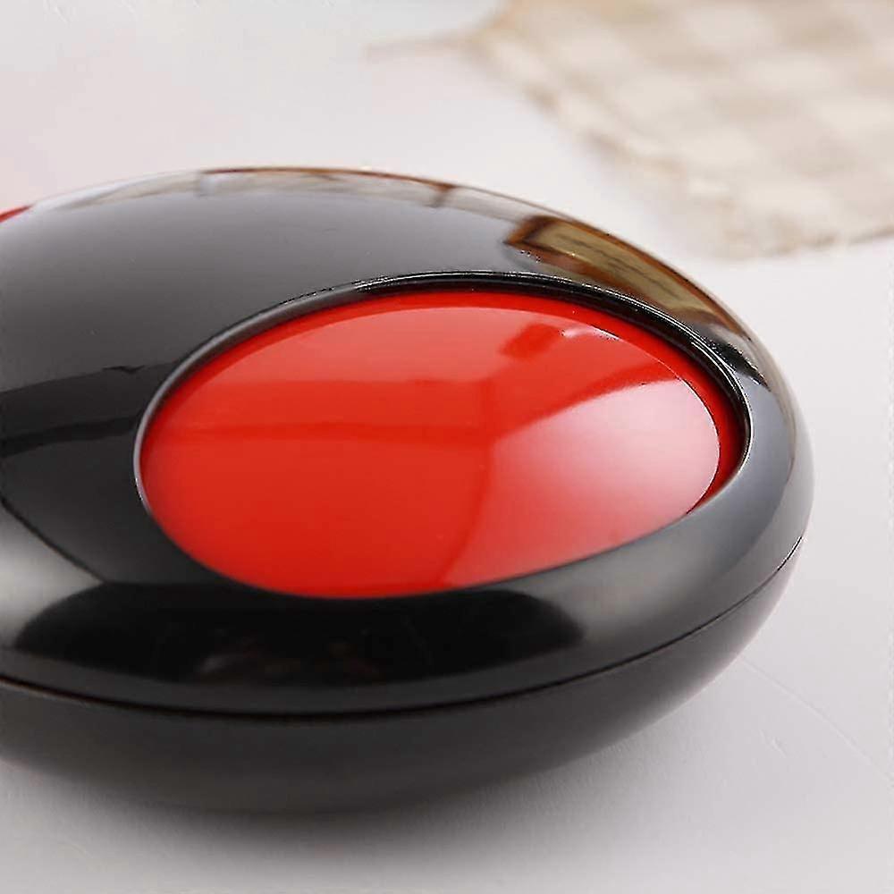 Ashtray, Ashtray With Lid, Portable Stylish Novelty Ashtray With Rotating Lid For Indoor And Outdoor Use(1pcs, And Red