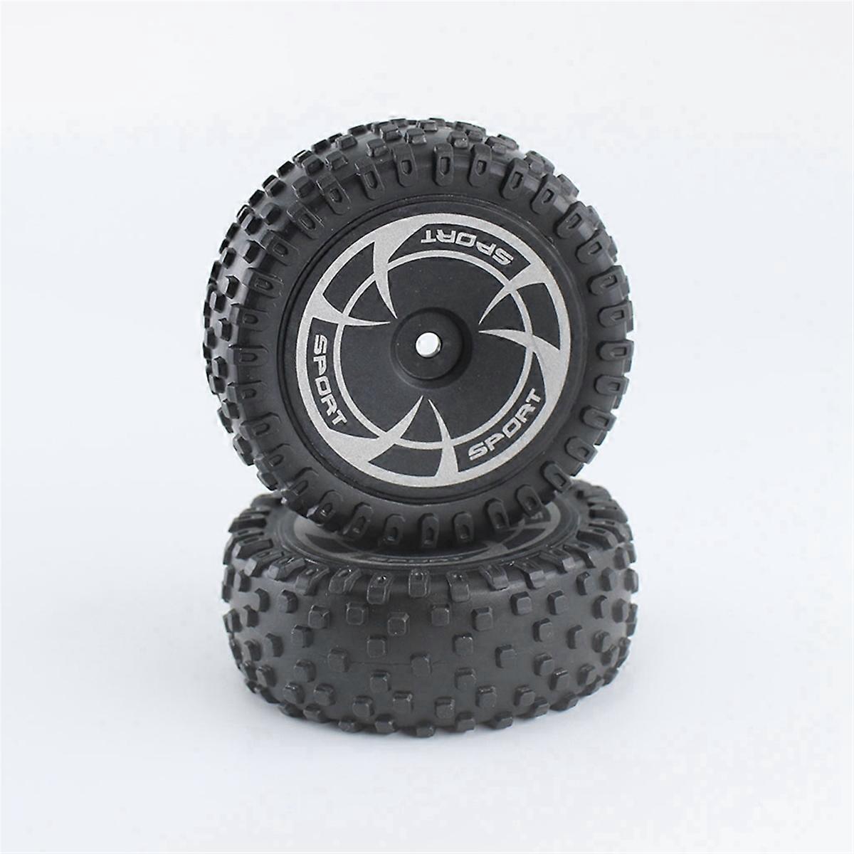 2 piezas de neumáticos para coche de control remoto