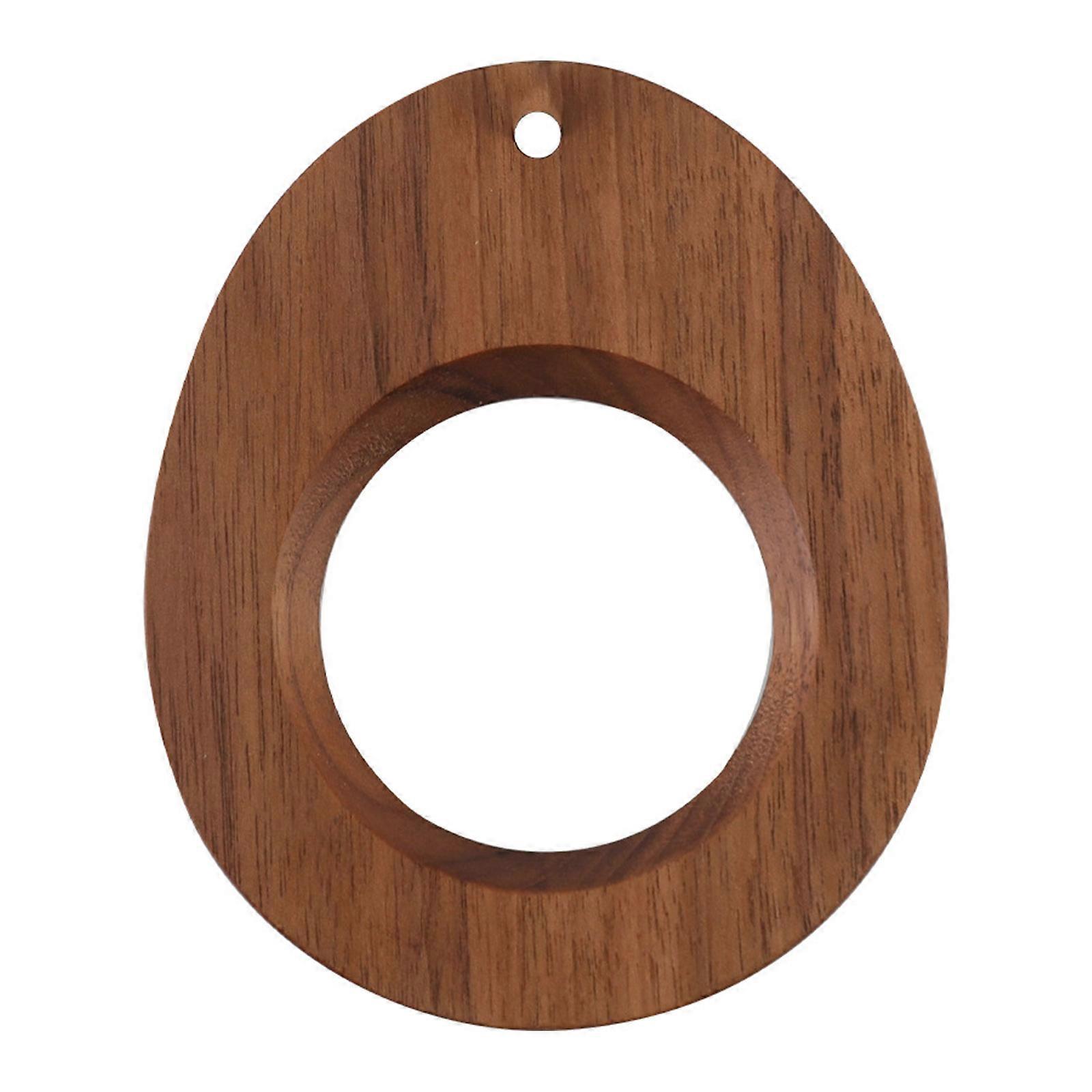 Wooden Filter Stand Tea Leaf Filtering Natural Wood Brown Coffee Filter Stand Cone Dripper Holder Durable Home Gift