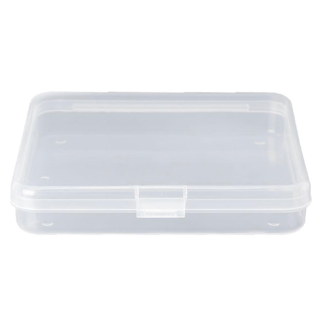 Square Storage Box Dustproof for Case Office Stationery Ruler Eraser Pencil Container for School Classroom Teachers Work Brown
