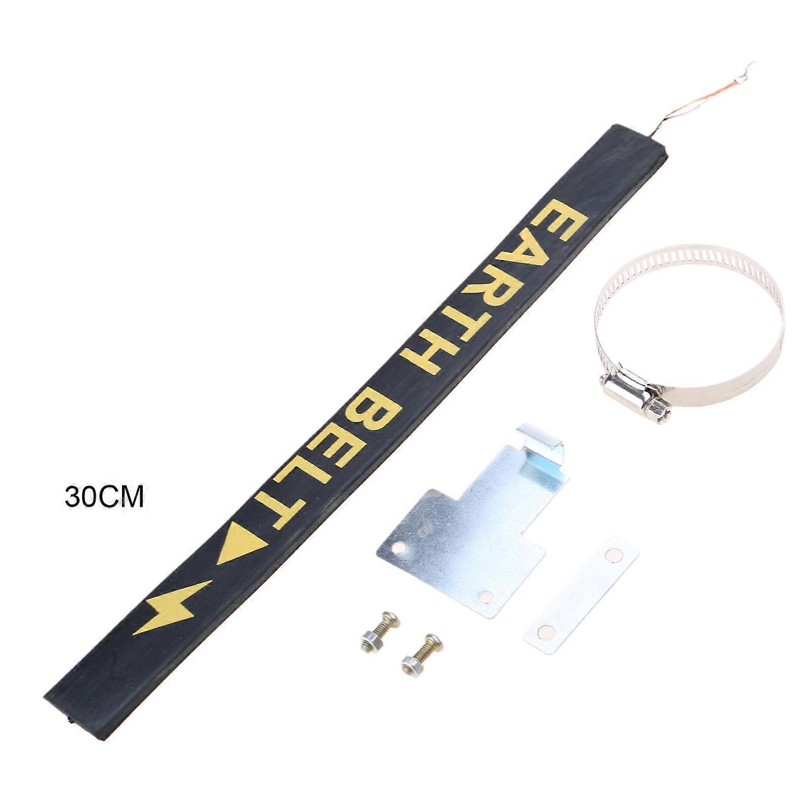 Car Anti-Static Flex Strip Electrostatic Belt Strap Avoid Antistatic Ground Wire Strap Reflective Tape Prevents Accident Multicolor
