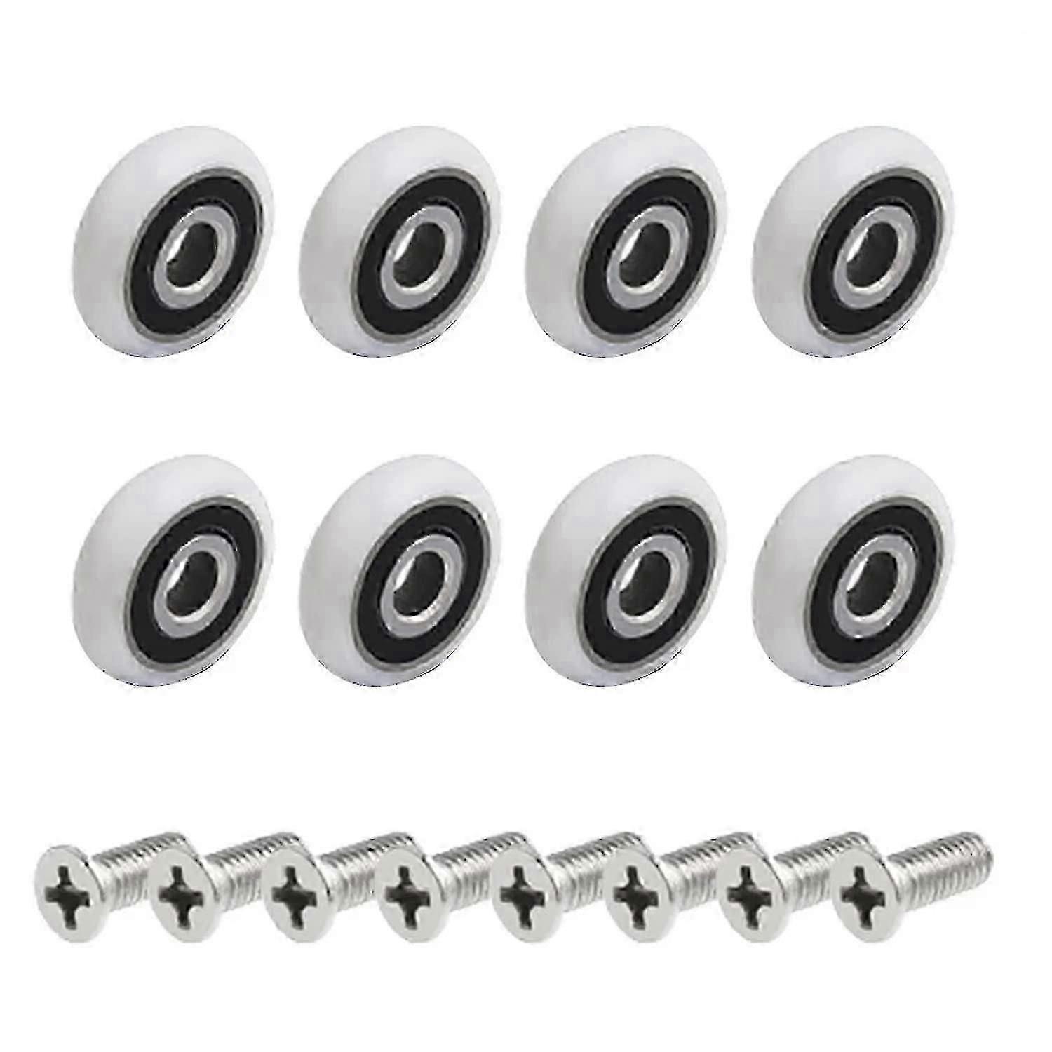8 shower door rollers of (25mmM5screw)