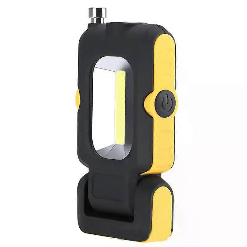1~10PCS Strong Magnet COB LED Flashlight 3 Modes Battery Operated Working Lamp Magnet Mini Lighting LED Lamp