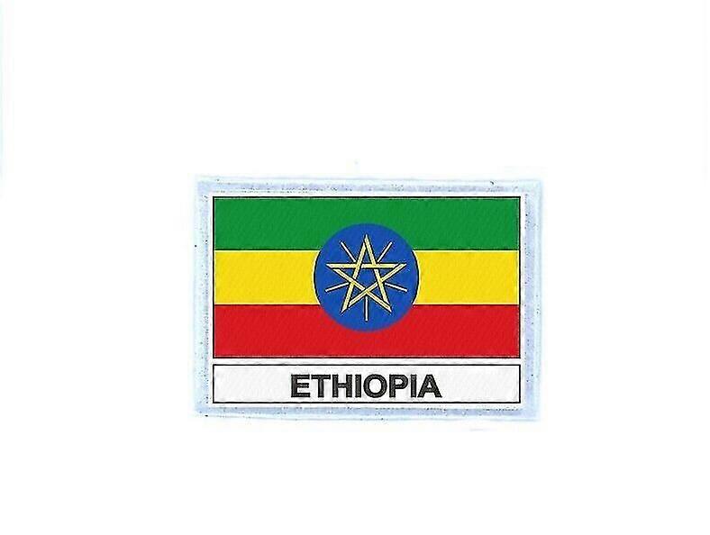 Ecusson patch badge imprime drapeau ETh ethiopie