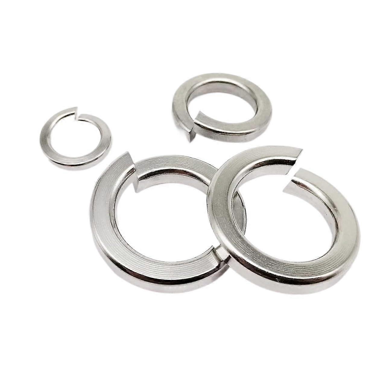 Split Lock Washer Assortment Kit, 1035pcs 304 Stainless Steel Spring Lock Washers for Fasteners and Hardware