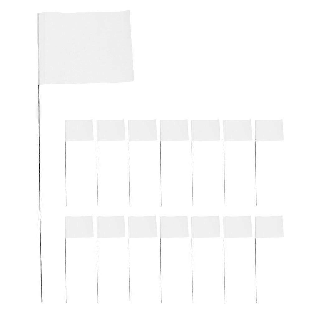 25pcs Marker Flags Lawn Small Flags Yard Garden Marker Flags Marking Flags Sprinkler Flag Marking Pet Training