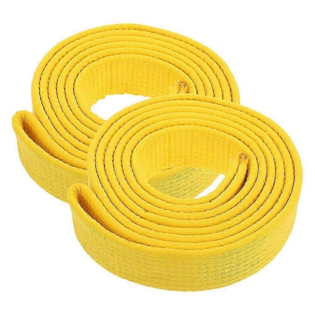 2Pcs Karate Belt Replacement Waistband Taekwondo Belt Multi-function Karate Belt
