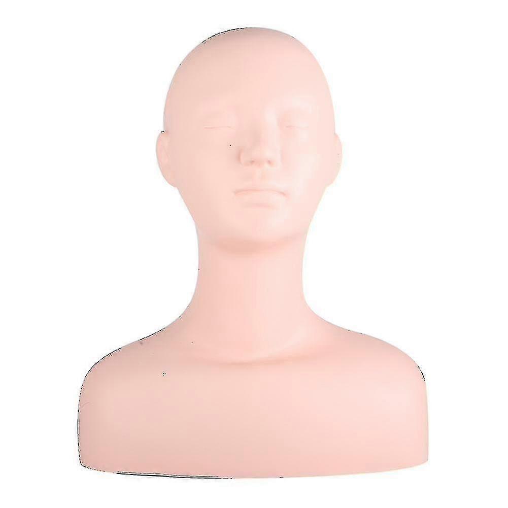 Multi Function Massage Makeup Practice Soft Mannequin Head Model Wig Hat Display