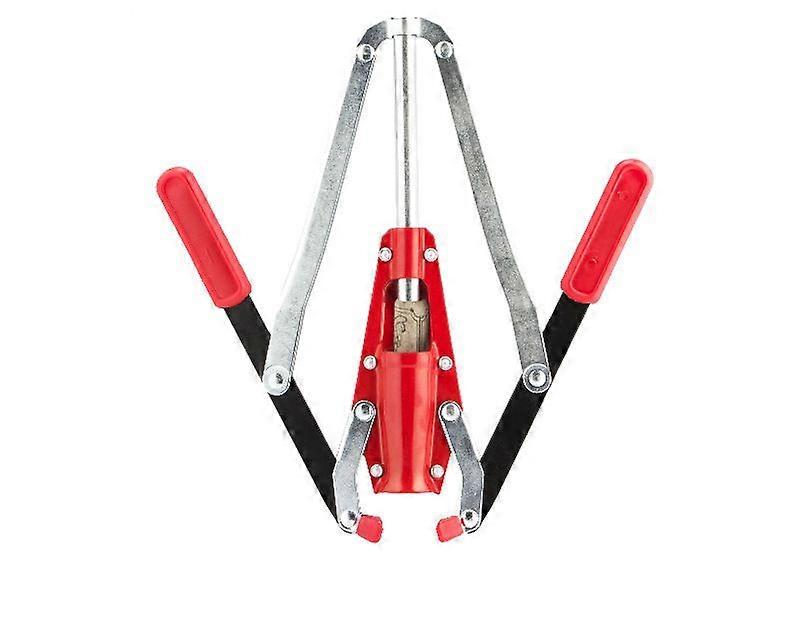 Automatic cap with 2 red handles