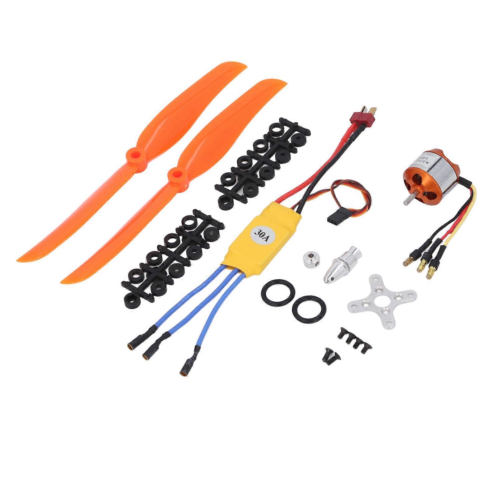 DTCY A2212 1400KV Brushless Outgoing Motor 30A ESC 8060 Propeller and Screw Set for RC Airplane Quadcopter