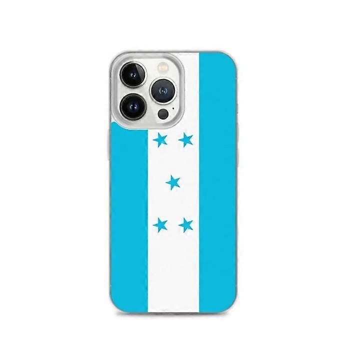 iPhone Case - Honduras Flag - Official Model - Flexible - Multicolor - Compatible with iPhone 13 Pro