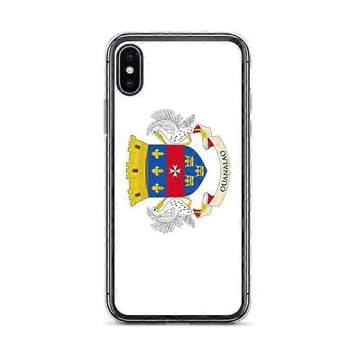 Saint Barthelemy Flag Phone Case - iPhone X