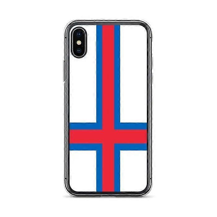 iPhone Case - iPhone X - Faroe Islands Flag - Flexible - Multicolored - Unique Design