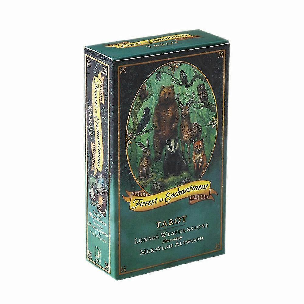 Forest of Enchantment Tarot 78-Card Deck English the woods are alive with magic