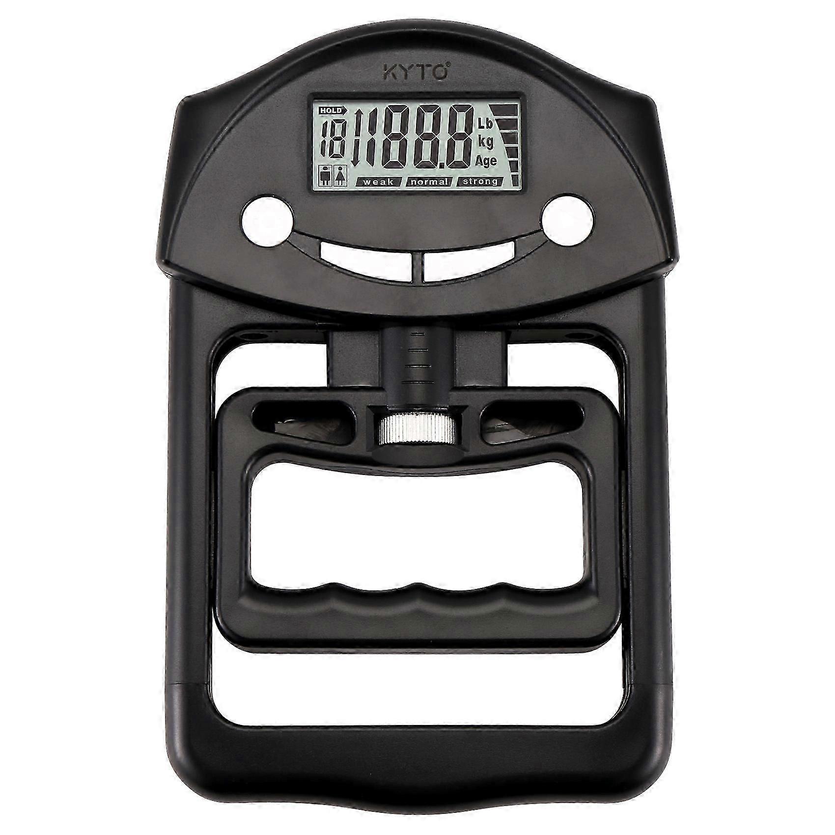 Grip Strength Tester,Hand Grip Dynamometer,Electronic Digital Hand Grip Strength Tester for Sports,School,Office,Home,A