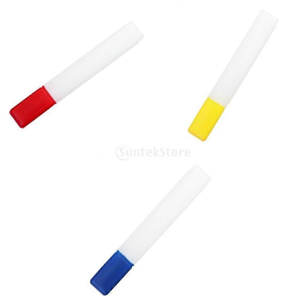 3x Plastic Knitting Crochet Hook Tube Case Pencil Case