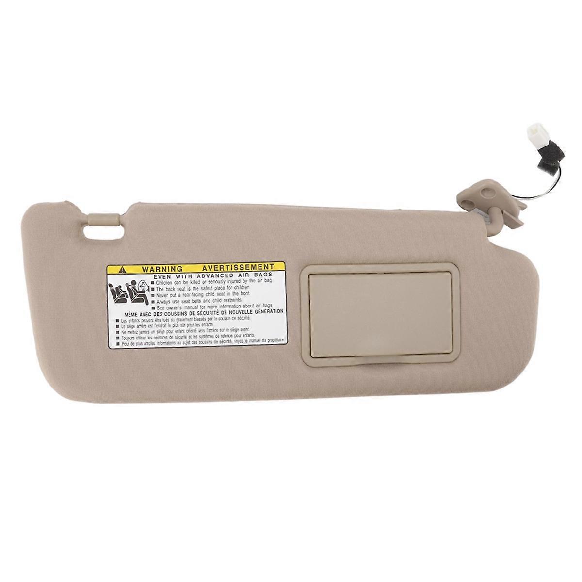 Car Inside Sun Visor with Makeup Mirror Replacement for 2006-2008 852023K000QD Right