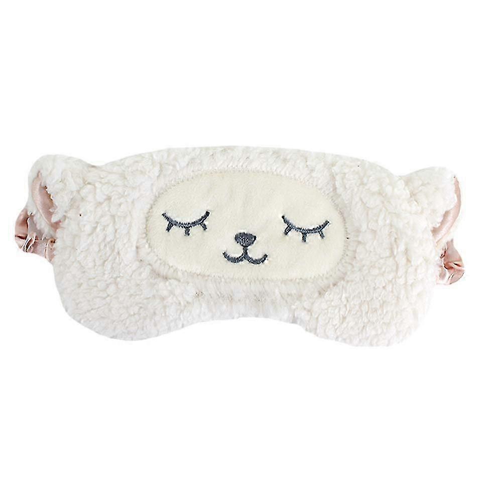 2025 Cute Sheep Cartoon Eye Mask for Shift Work Sleeping