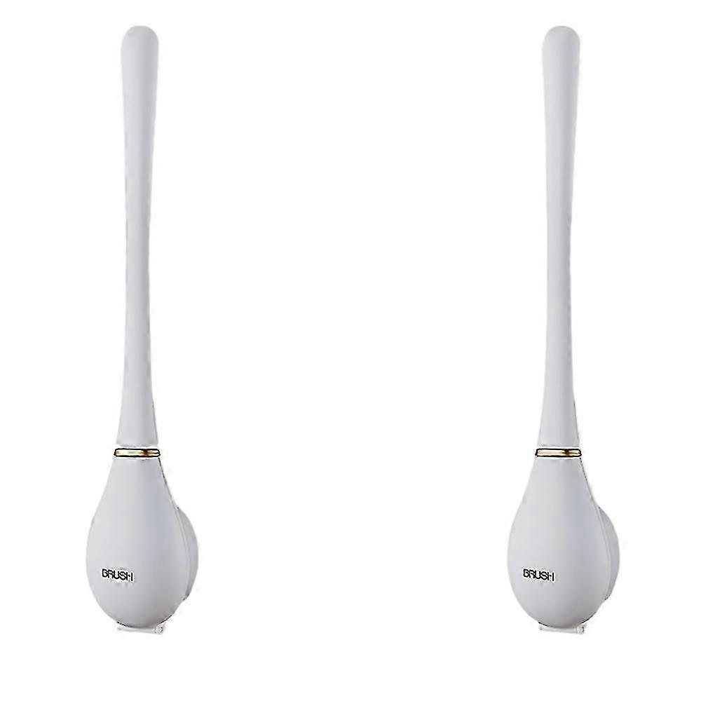 2025 Efficient Toilet Scrubber, Easy To Use With Accordian Style Pump, Specialized Base For Quick Drying, Wall Mounted For Space Efficiency, For A Nea