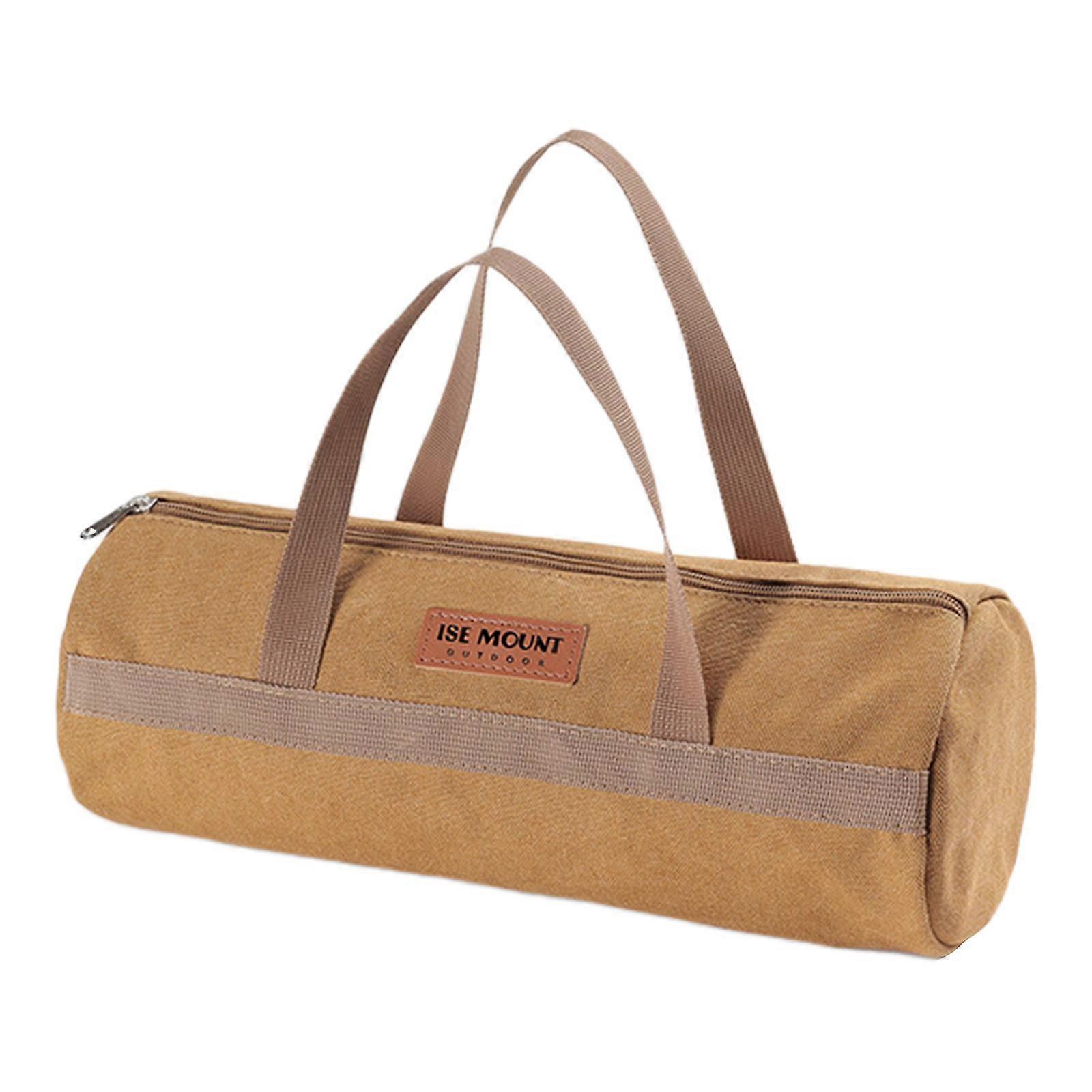 Tent Stakes Storage Bag, Canvas, Tool Bag, with Handle, Tent Stakes Camping Tent