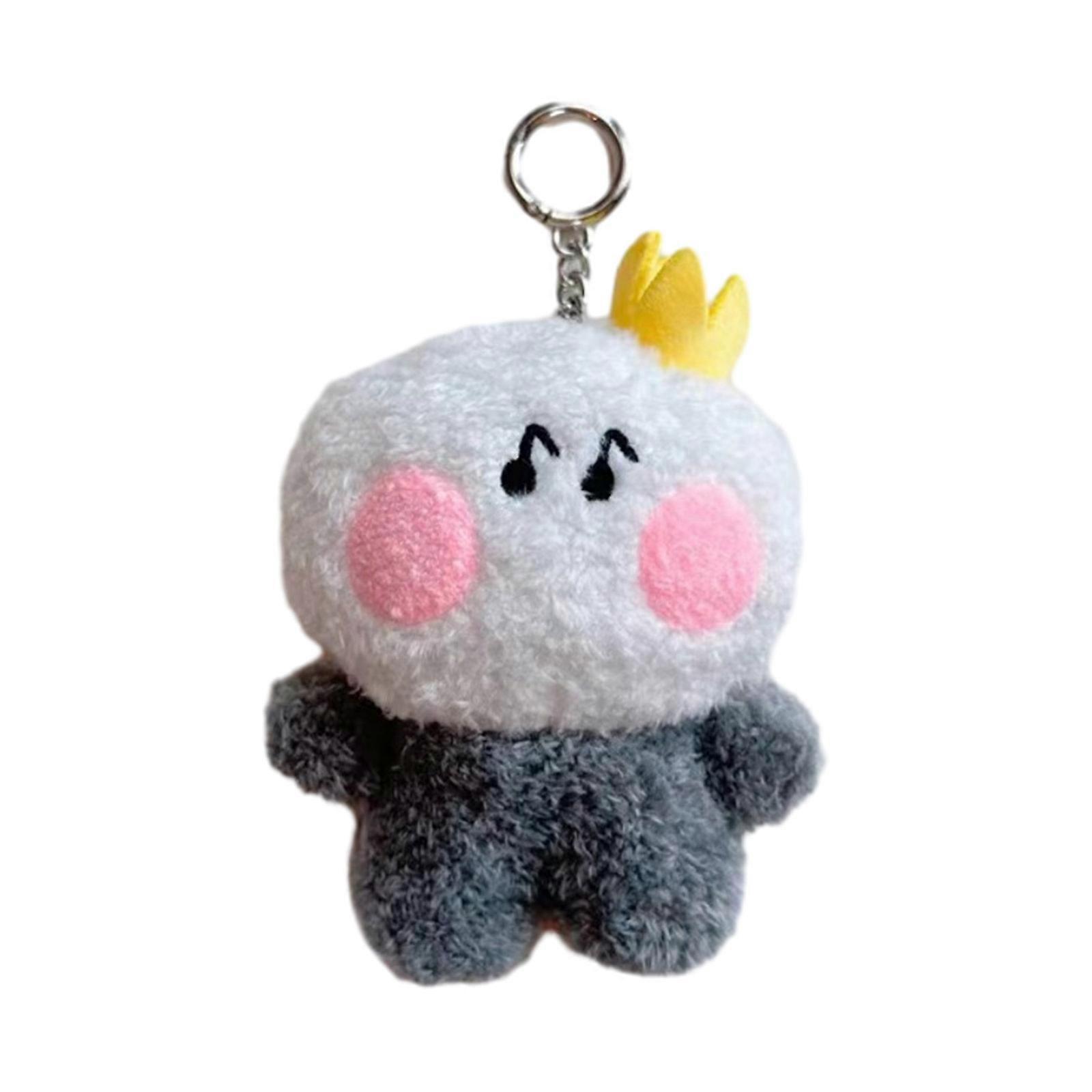 Practical Keychain with Alternative Pendant Handy Keyrings for Wallet Cute Cartoon Pendant for Kids and Teens
