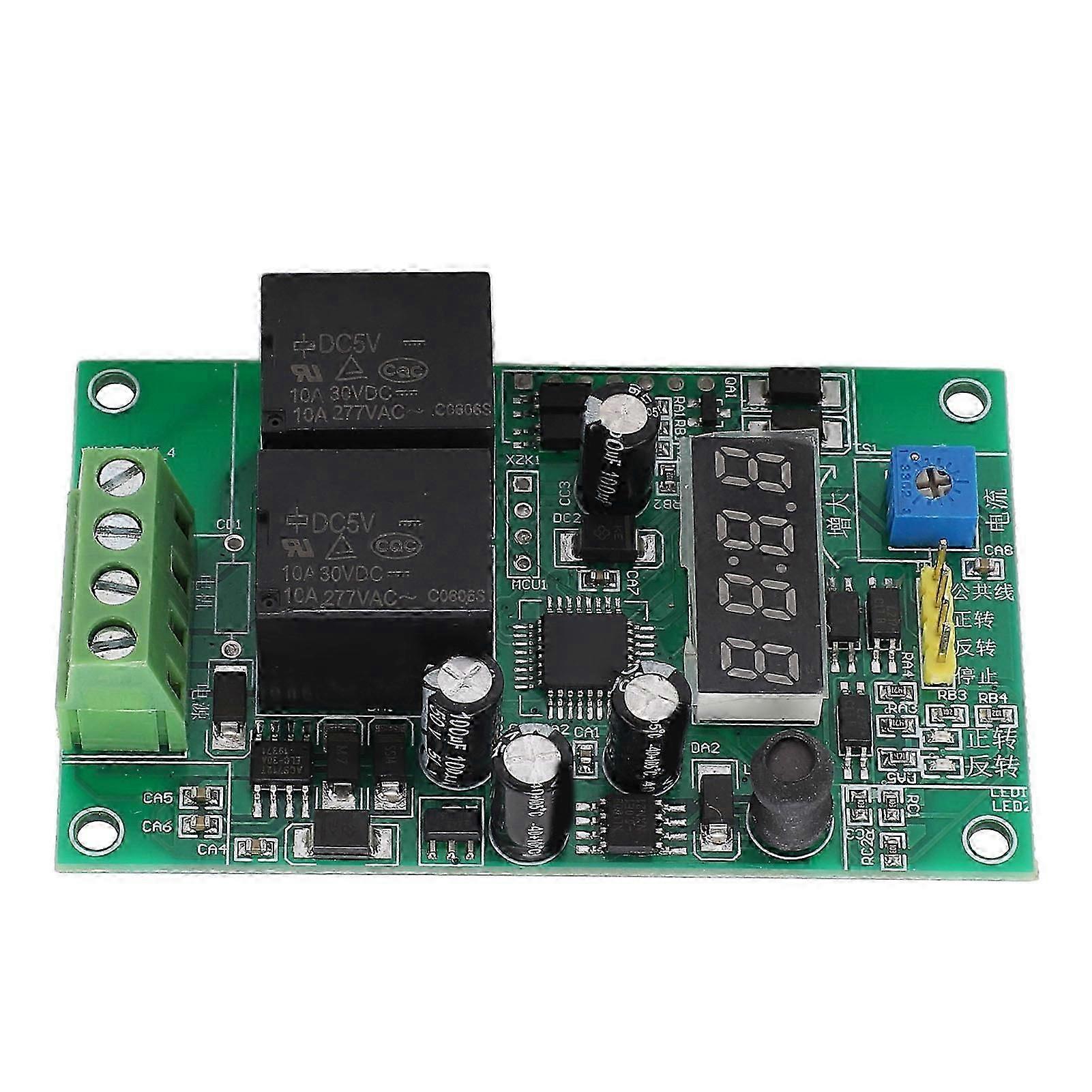 Remote Control Module Digital Display Relay Controller Board 12V 24V for Motor Valve