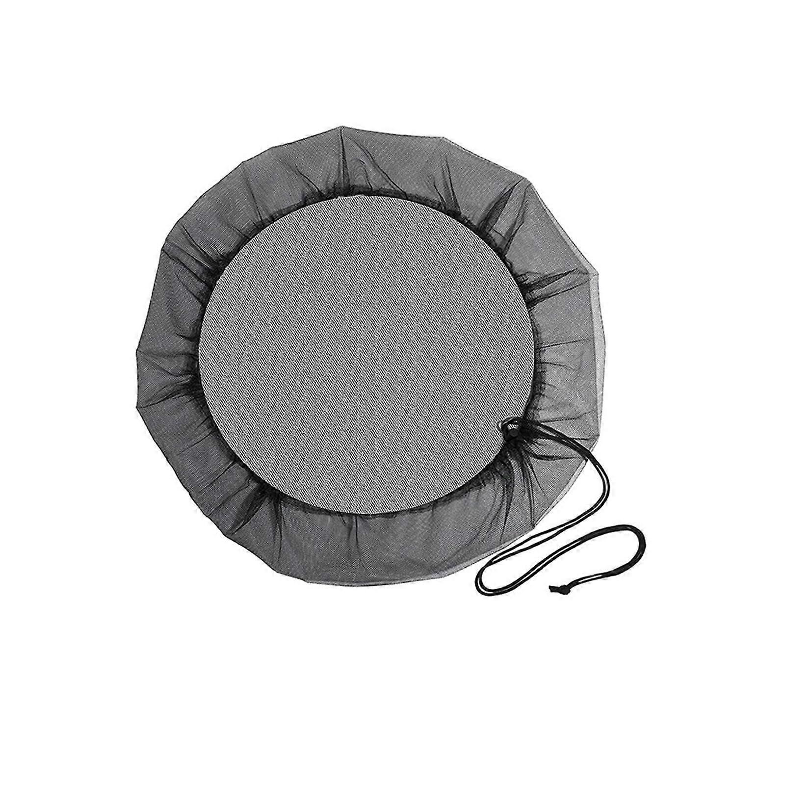 Cover for rain barrel, net cover for water tanks outdoors (110CM)
