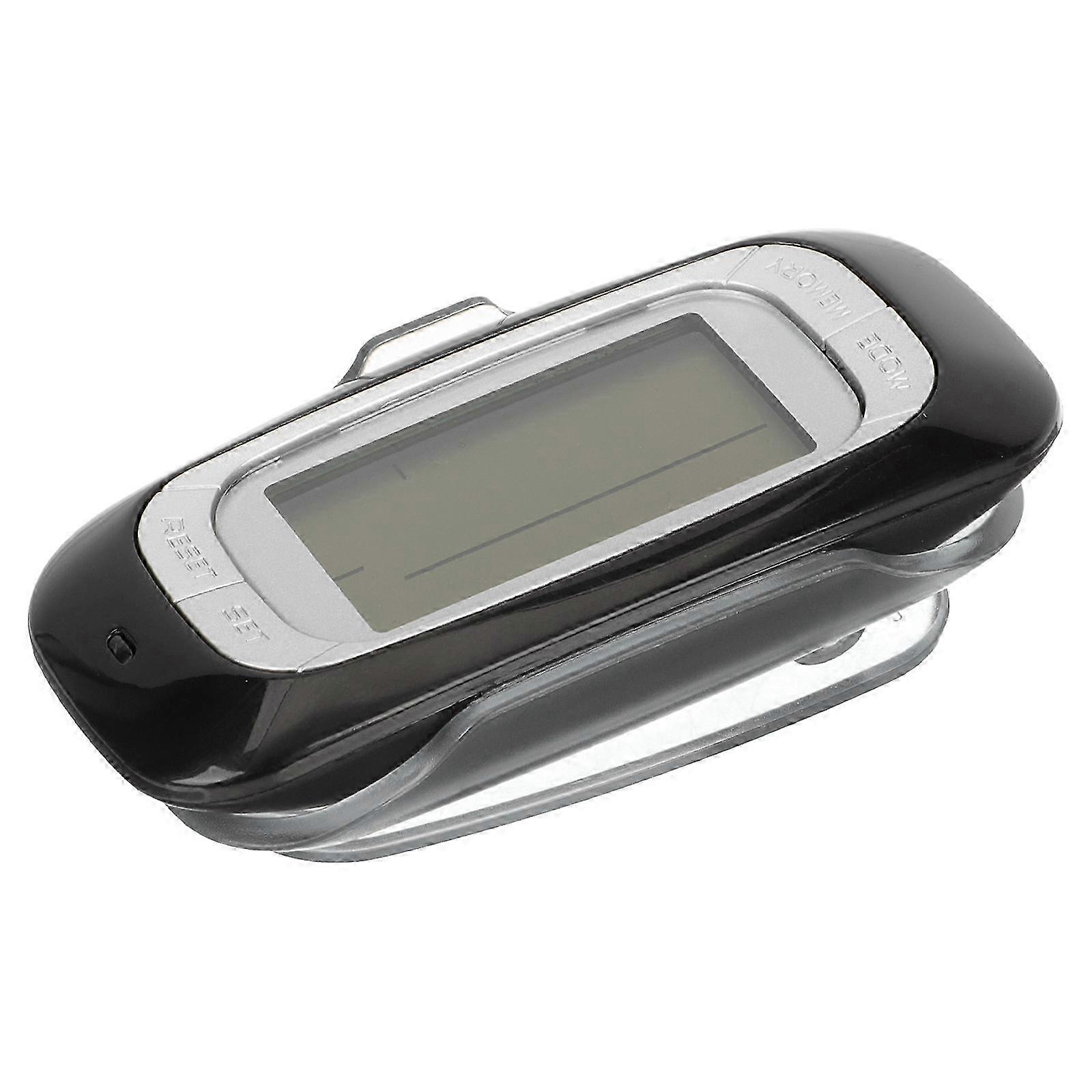 Portable Pedometer Step Counter for Walking Hiking Calorie Tracker 7.5x4cm