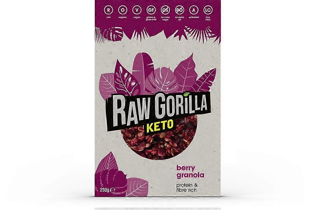Raw Gorilla Keto Berry Granola 250g