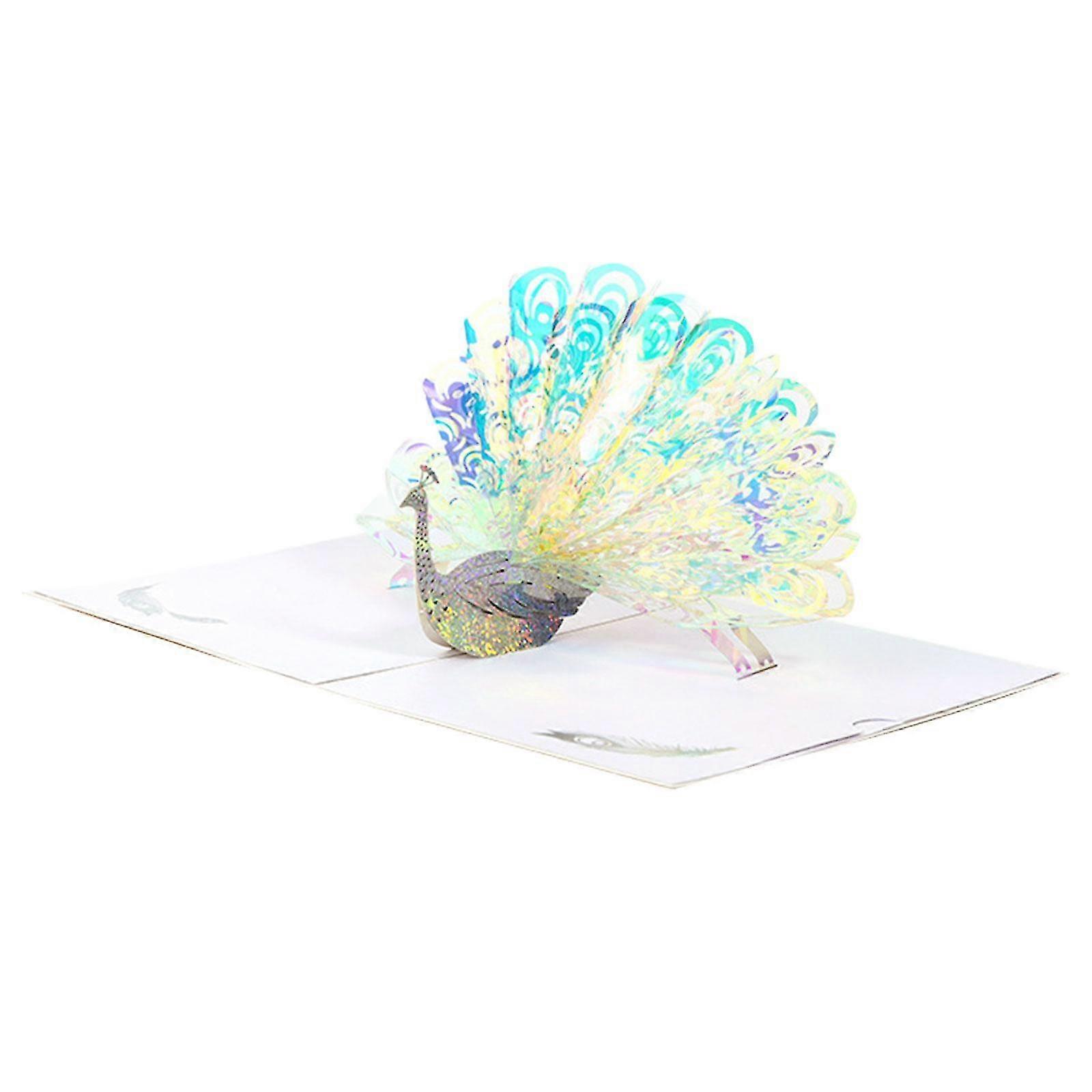 3D Popup Greeting Card for Birthday and Mother's Day, Festive Celebration Greeting Card for Parties and Special Occasions