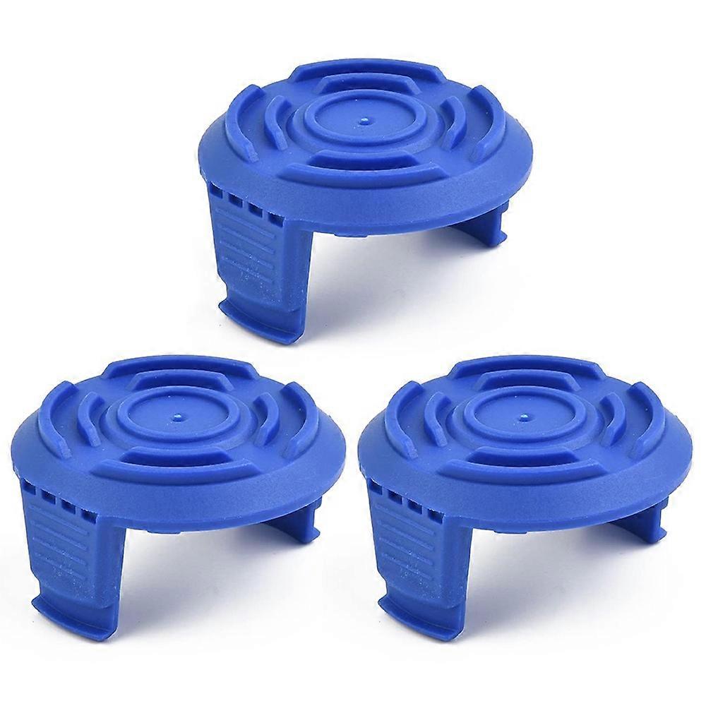 3Pcs Pack Replacement Spool Caps TLW-01-1 for Spear & Jackson Mac Allister Qualcast Worx Lawn Mo