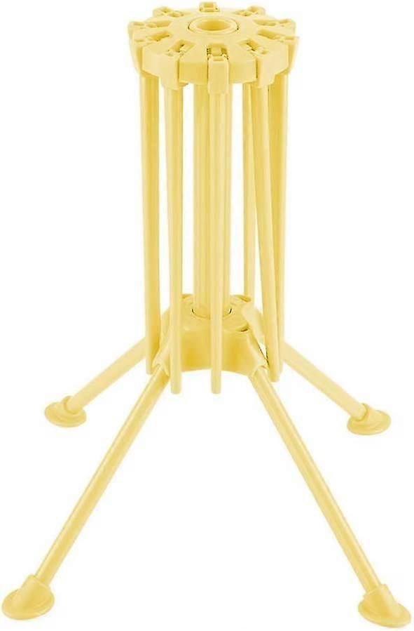 مجفف نودلز قابل للطي معكرونة معكرونة معكرونة معسكرونة مع 10 أذرع ، 11 × 6.6 بوصة (أصفر) 2025