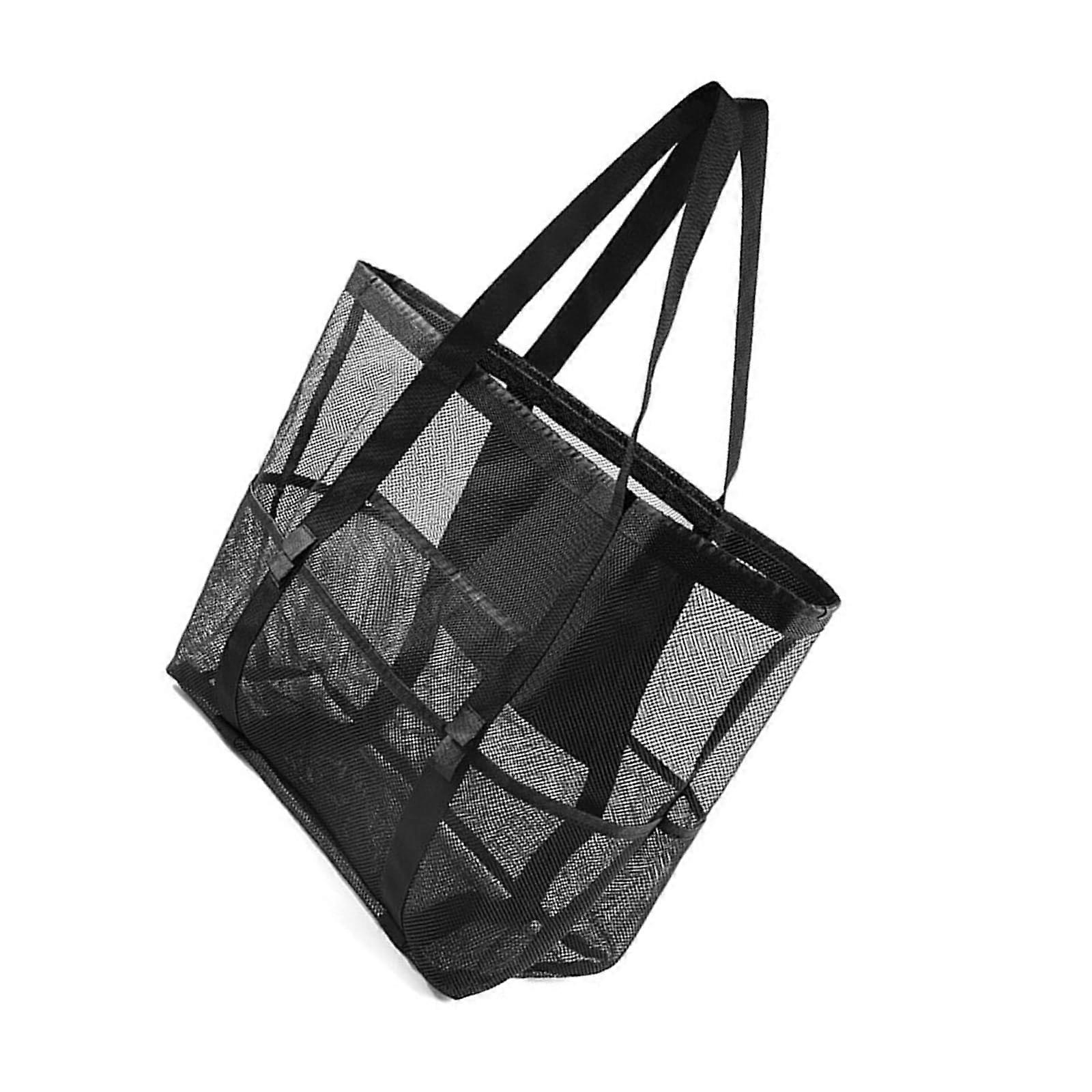 Large Family Beach Bag with Comfortable Strap, Sandproof Bottom, and Multipurpose Storage for Essentials