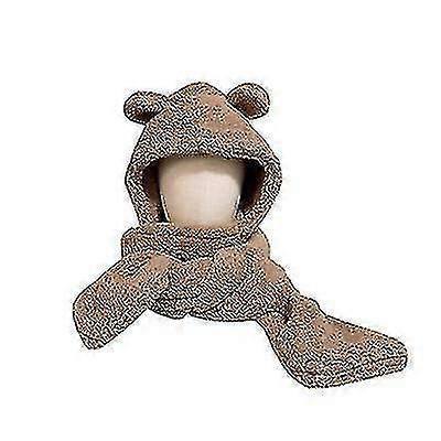 Bjørn Ørebeskyttelse Integrert Lue Og Skjerf