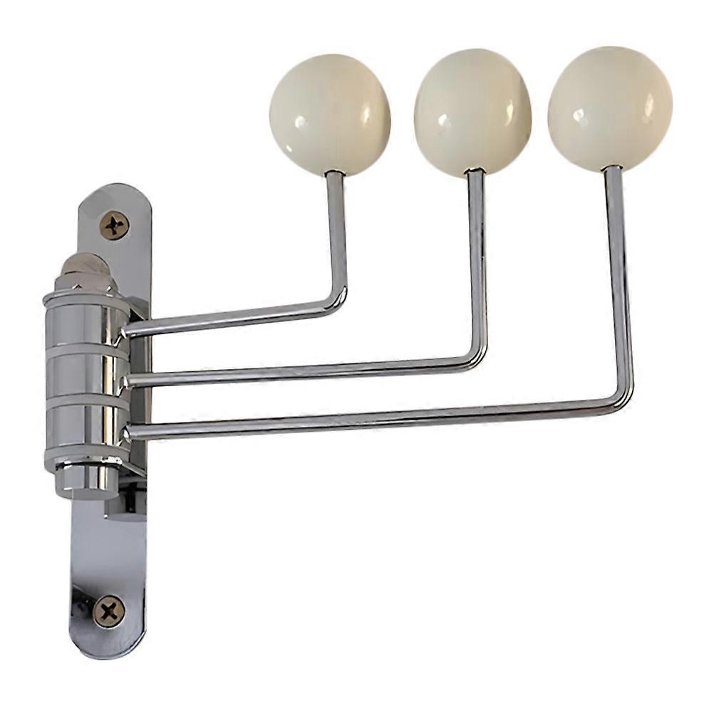 Coat Hooks For Wall Wardrobe Swivel Hook Hanging Function Bathroom Entryway 1Pcs