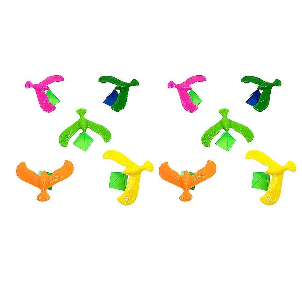 Plastic Balance Eagle Educational Toy for Brain Development & Motor Skills 10pcs Random