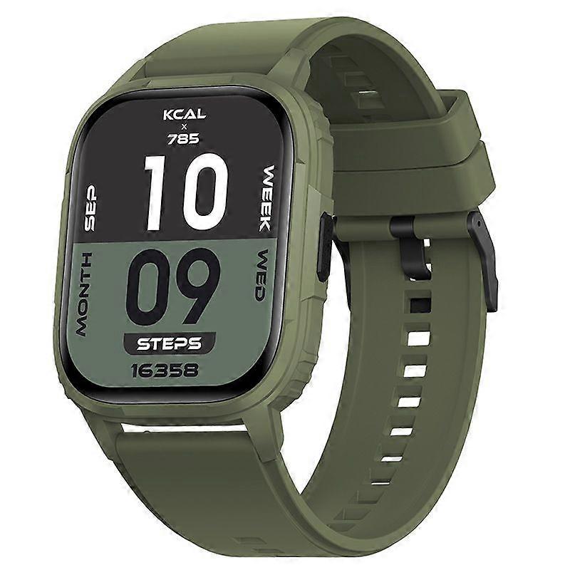 Smart watch, 2.01-inch high-definition screen, multiple sports modes, Green